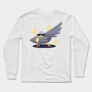 Pigeon swag 16 bits Long Sleeve T-Shirt